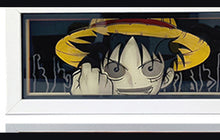 Monkey D. Luffy LED Manga Lamp view 2