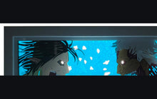 Eren Yeager vs. Reiner Braun LED Manga Lamp view 4