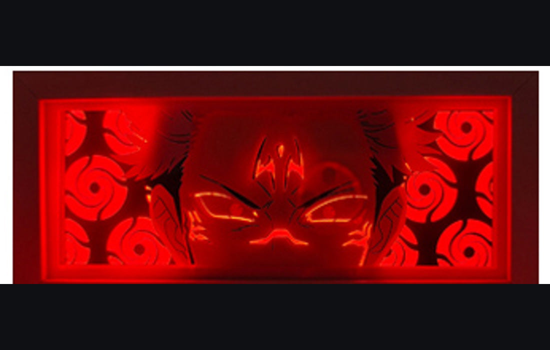 Ryomen Sukuna LED Manga Lamp