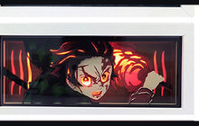 Tanjiro Kamado LED Manga Lamp view 3