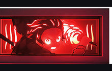 Tanjiro Kamado LED Manga Lamp view 1