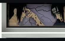 Sasuke & Itachi LED Manga Lamp view 2
