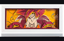 Super Saiyan 4 Goku LED Manga Lamp view 2