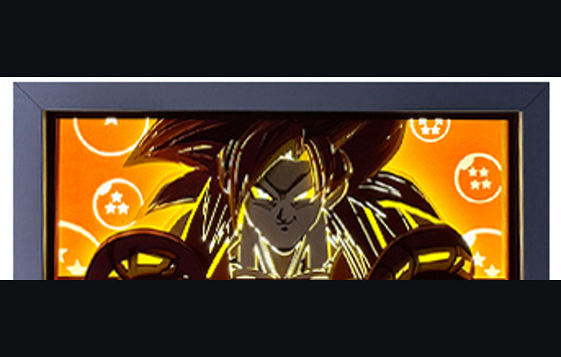Super Saiyan 4 Goku LED Manga Lamp