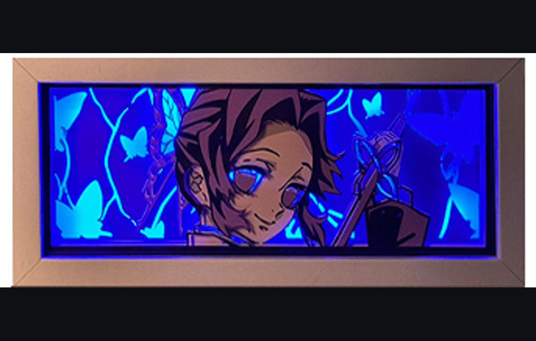 Shinobu Kocho LED Manga Lamp