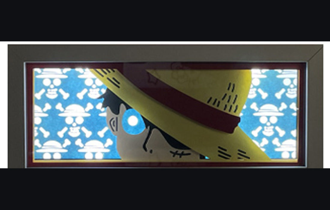 Monkey D. Luffy LED Manga Lamp