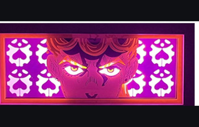 Giorno Giovanna LED Manga Lamp