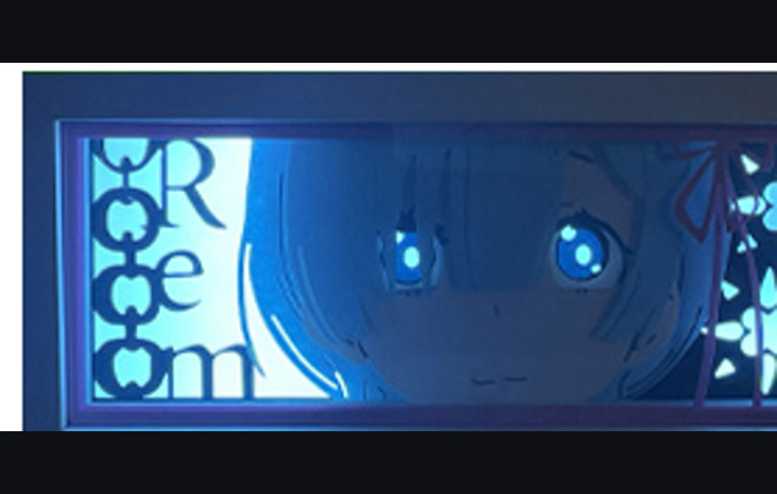 Mitsuri Kanroji LED Manga Lamp