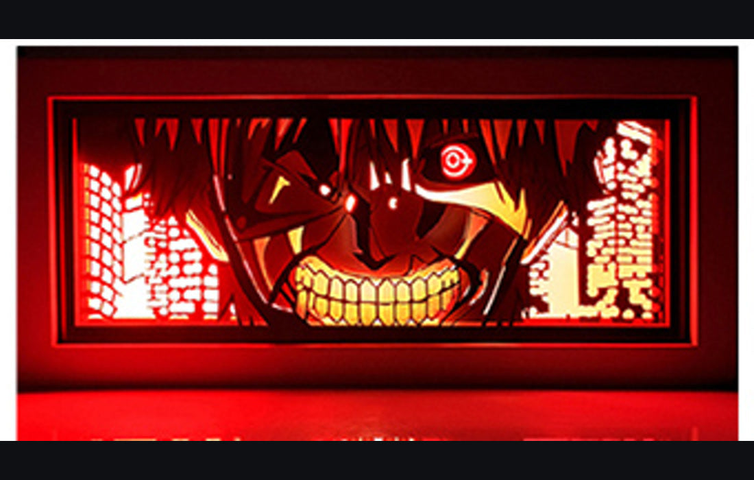 Ken Kaneki LED Manga Lamp