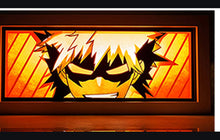 Katsuki Bakugo LED Manga Lamp view 1