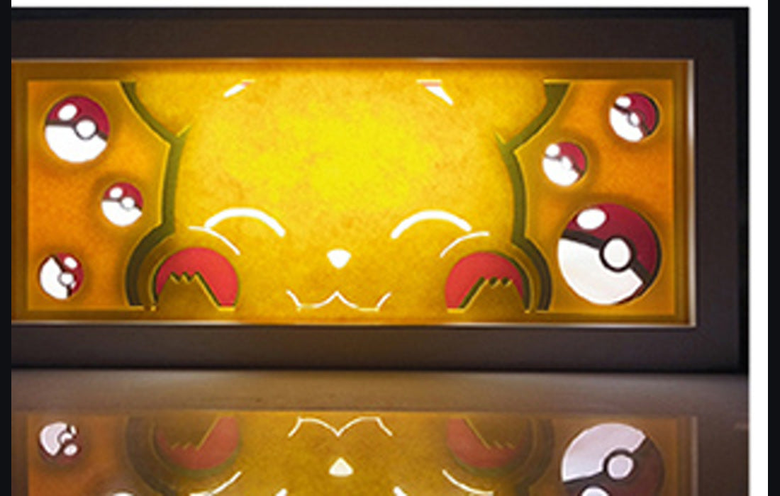 Pikachu LED Manga Lamp