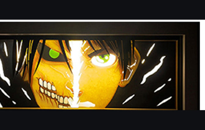 Eren Yeager Titan Form LED Manga Lamp