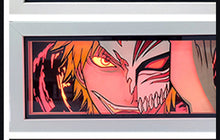 Ichigo Kurosaki Hollow Form LED Manga Lamp view 3