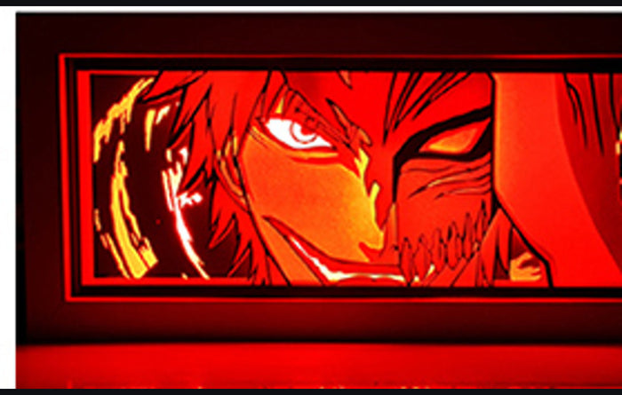 Ichigo Kurosaki Hollow Form LED Manga Lamp