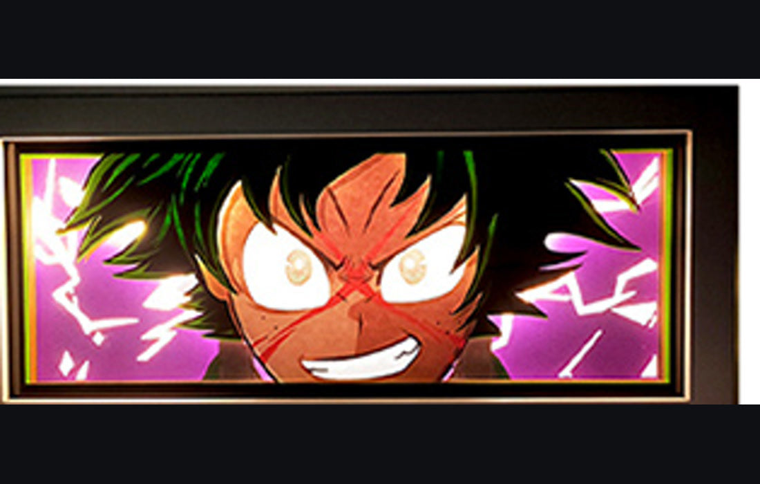 Izuku Midoriya LED Manga Lamp