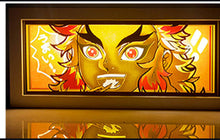 Kyojuro Rengoku LED Manga Lamp view 1