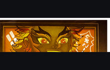 Kyojuro Rengoku LED Manga Lamp view 4