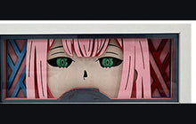 Makima LED Manga Lamp view 2
