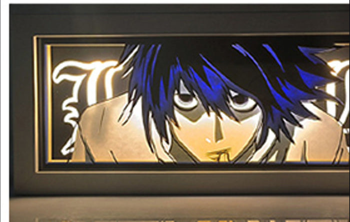 L Lawliet LED Manga Lamp