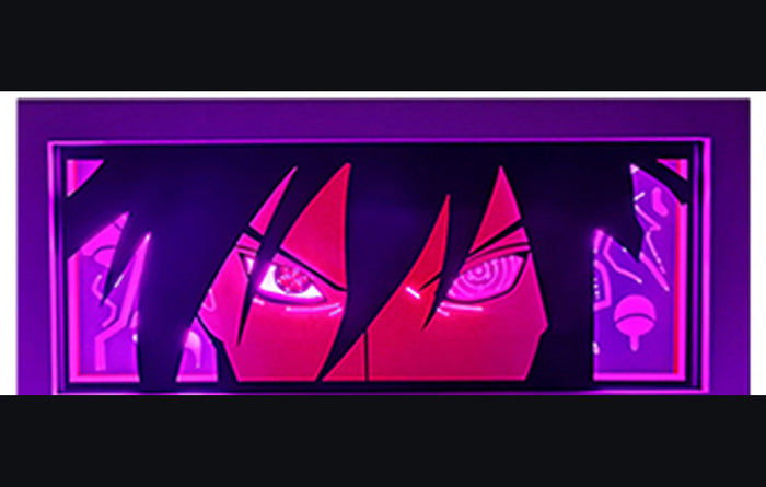 Sasuke Uchiha LED Manga Lamp