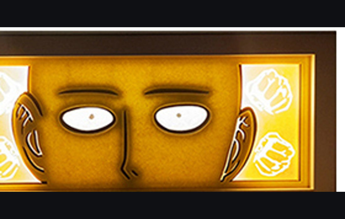 Saitama LED Manga Lamp