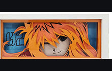 Asuka Langley Soryu LED Manga Lamp view 2