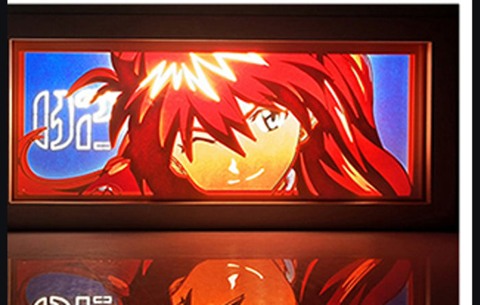 Asuka Langley Soryu LED Manga Lamp