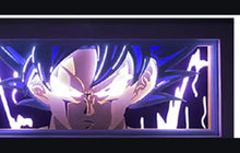 Goku Ultra Instinct LED Manga Lamp view 1