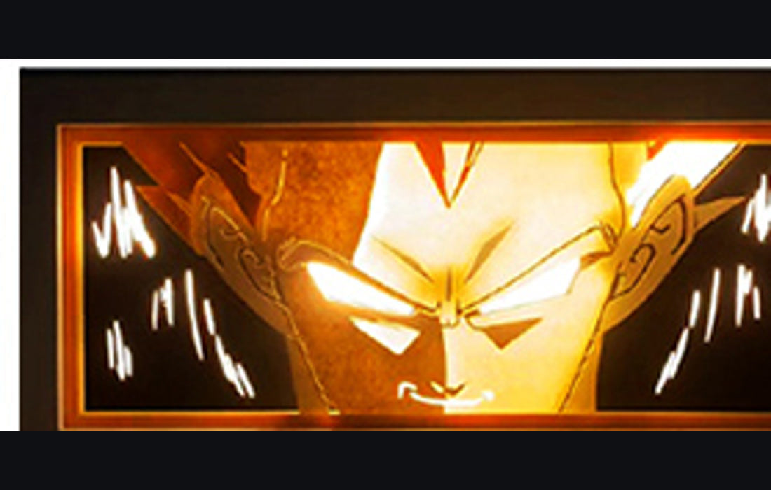 Vegeta LED Manga Lamp