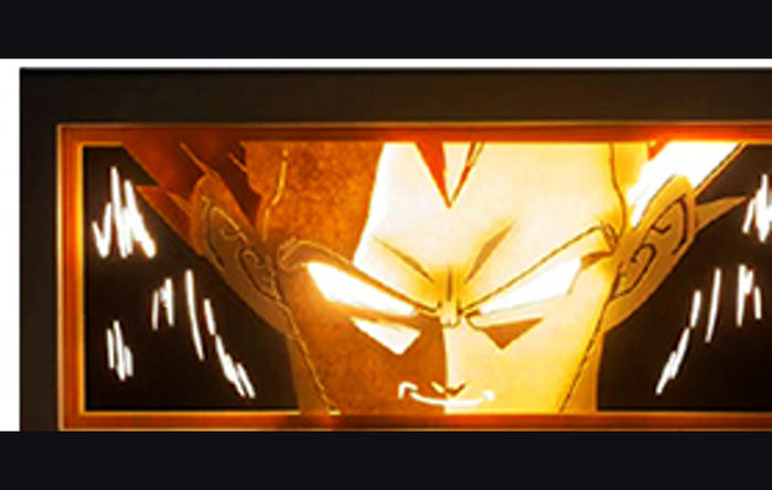 Vegeta LED Manga Lamp