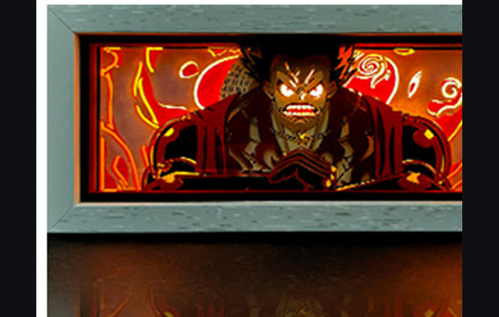 Monkey D. Luffy Gear 4 LED Manga Lamp