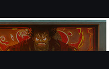 Monkey D. Luffy Gear 4 LED Manga Lamp view 4