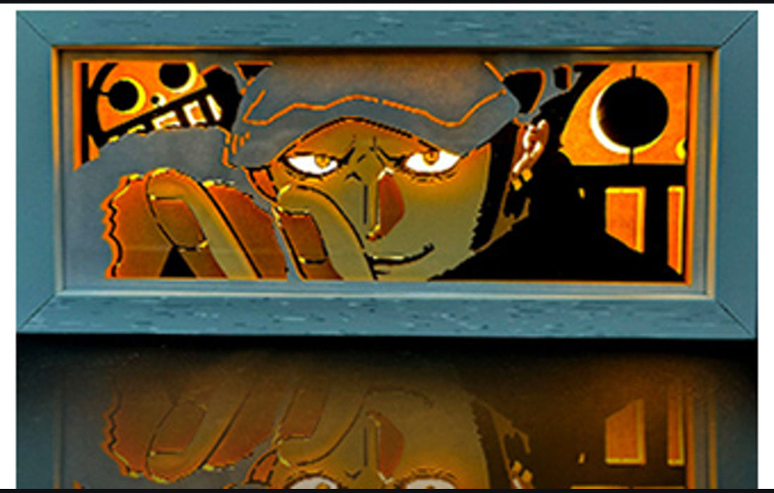 Trafalgar D. Water Law LED Manga Lamp