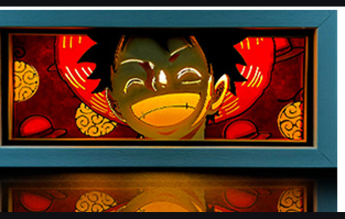 Monkey D. Luffy LED Manga Lamp