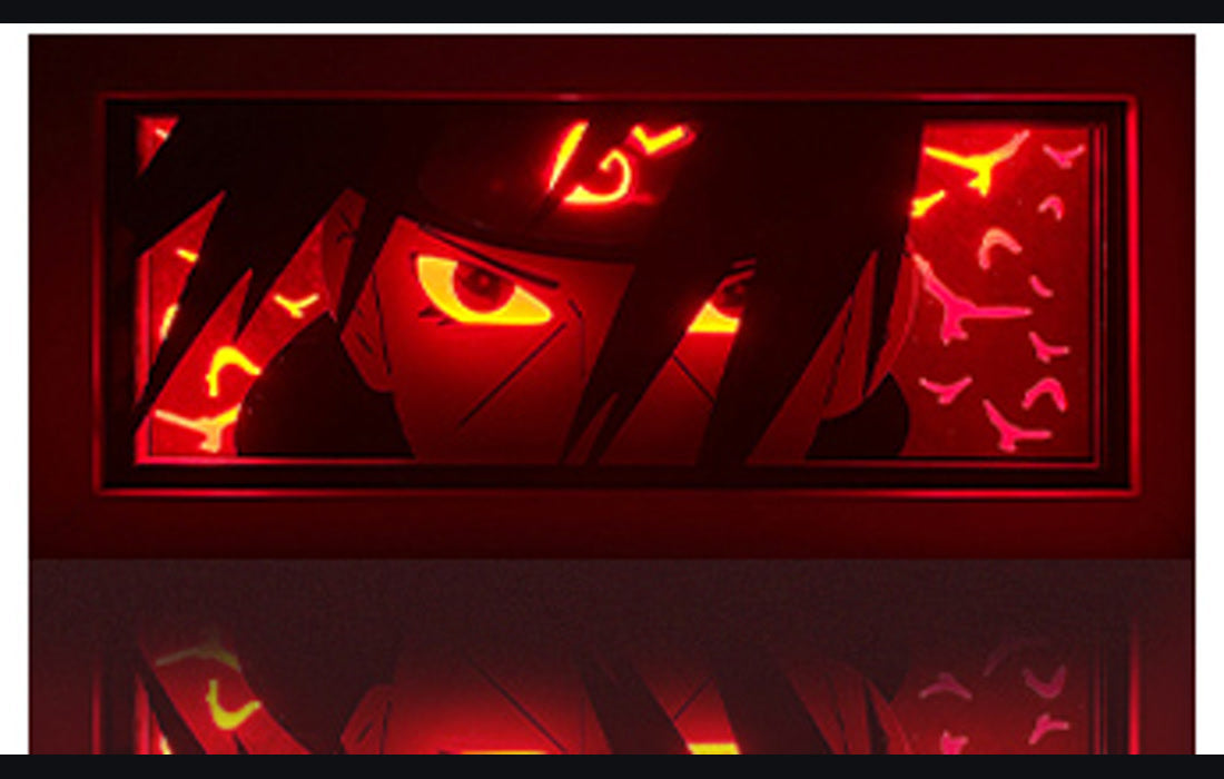 Itachi Uchiha LED Manga Lamp