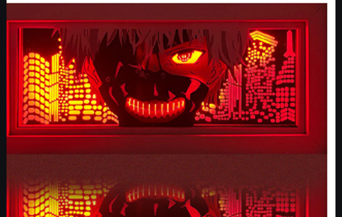 Ken Kaneki LED Manga Lamp