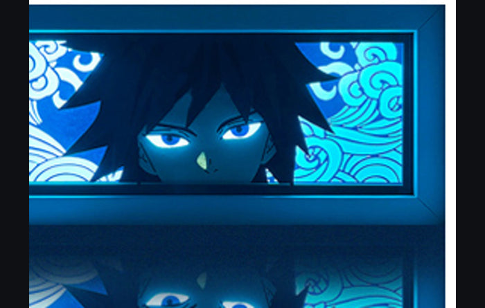 Giyu Tomioka LED Manga Lamp