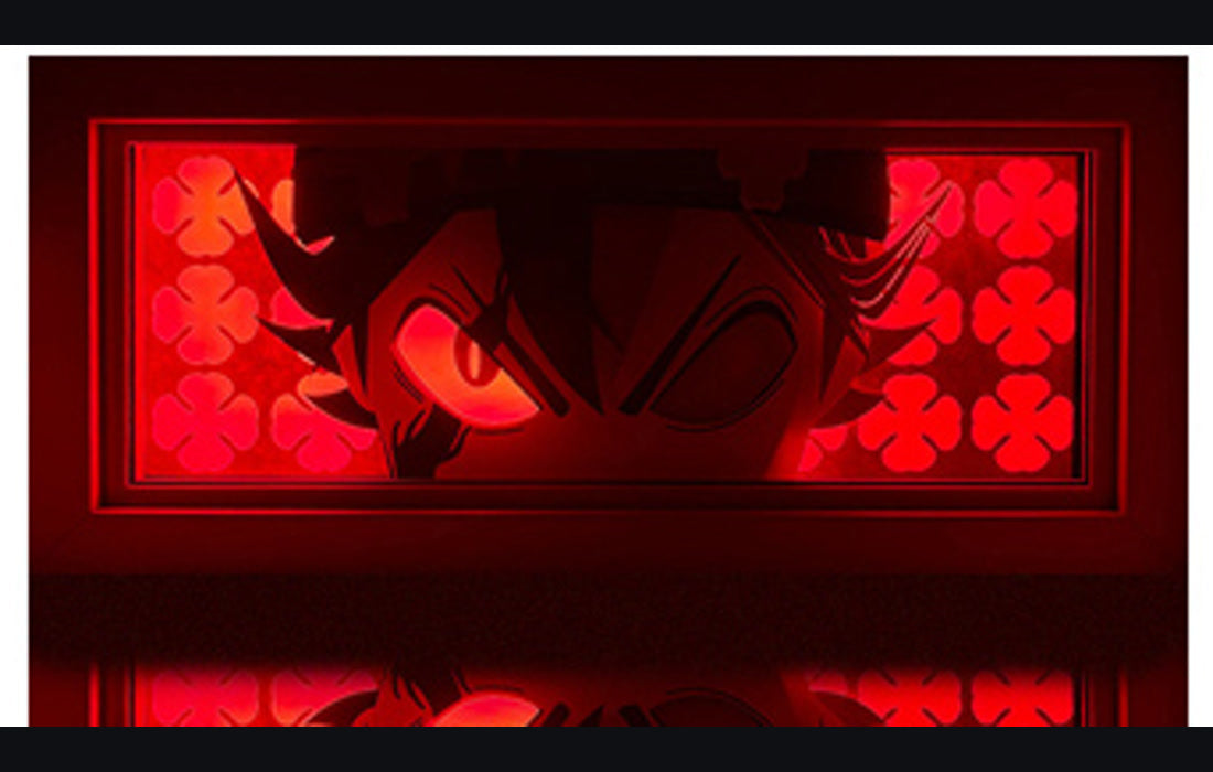 Asta (Black Clover) LED Manga Lamp