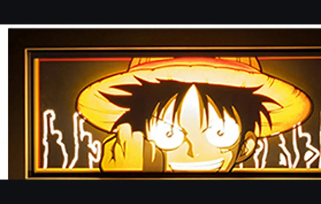 Monkey D. Luffy LED Manga Lamp