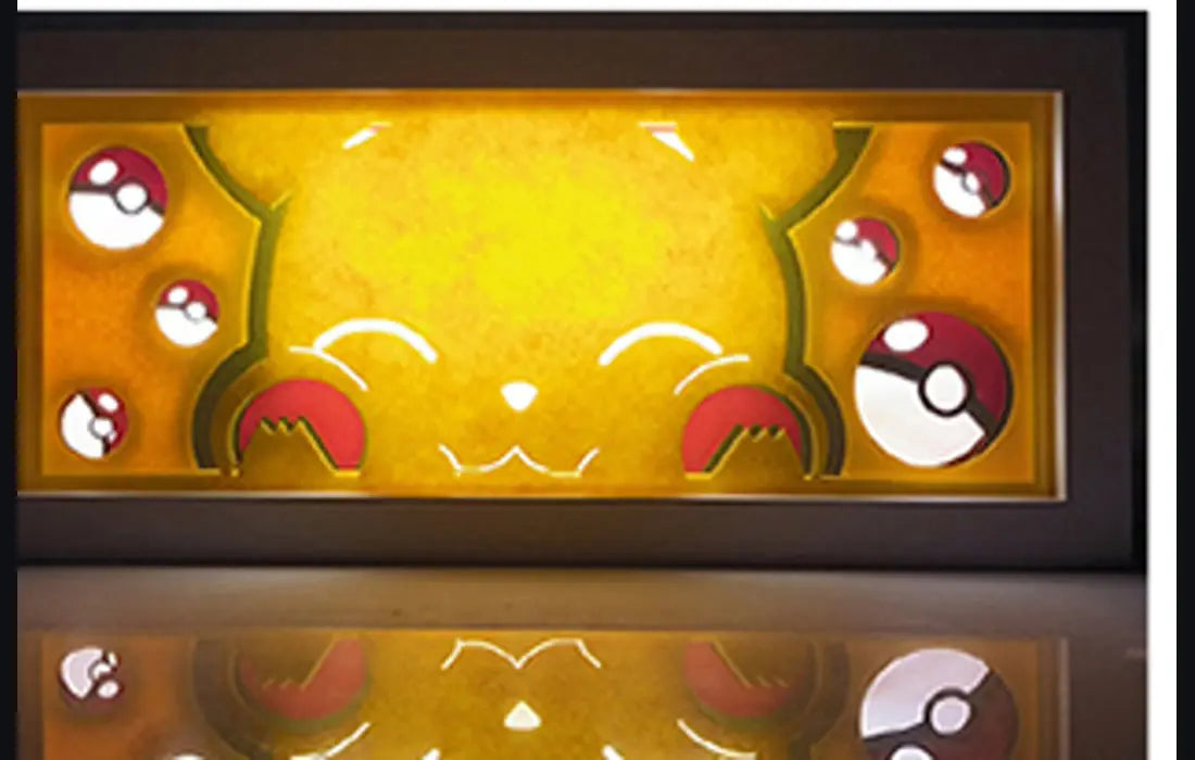 Pikachu LED Manga Lamp