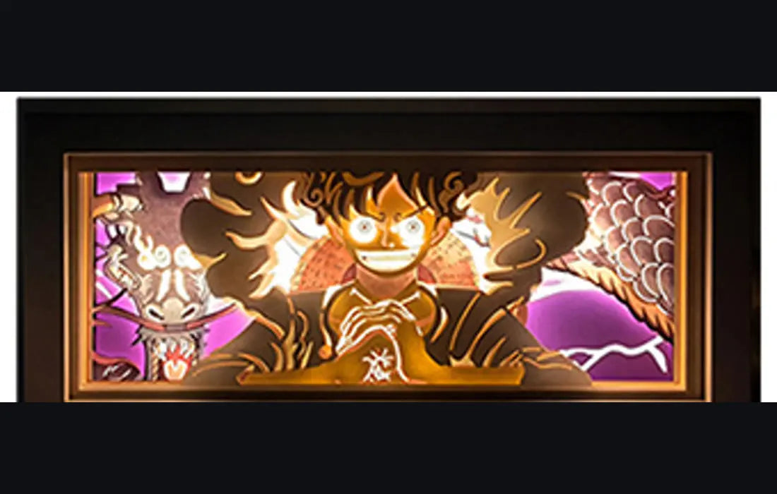 Monkey D. Luffy Gear 5 LED Manga Lamp